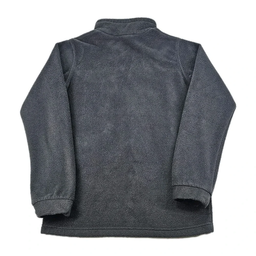Columbia Steens II Mountain Fleece Jacket Boys Youth Large 14/16 Grey Full‎ Zip